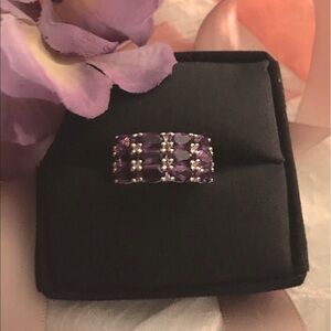 Vintage Sterling Amethyst Ring 💜🌷
